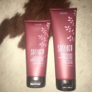 Surface shampoo and conditioner